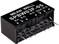 meanwell Mean Well SPBW03G-12 DC/DC-convertermodule 250 mA 3 W Aantal uitgangen: 1 x
