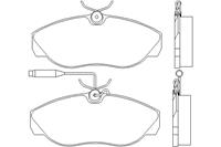 citroen Remblokken set 2179701