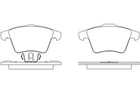 Volkswagen Remblokken set