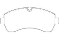 mercedes-benz Remblokken set