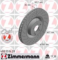 mercedes Remschijf COAT Z 400551420