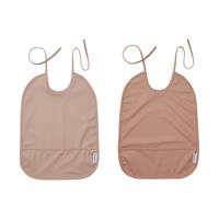 Liewood Lai Bib 2-pack - Rose Mix