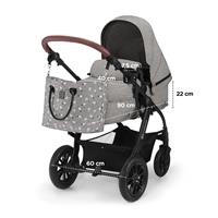 KinderKraft Kinderwagen XMOOV 3 in 1 Grey (incl. autostoel)