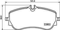 Remblokkenset, schijfrem BREMBO, u.a. für VW, MAN