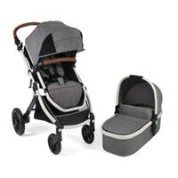 CHIC 4 BABY Kombi-Kinderwagen TORRE Melange Grau