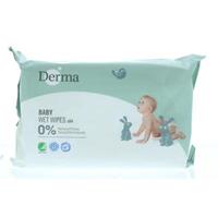 Derma - Baby Wet Wipes 64 pcs