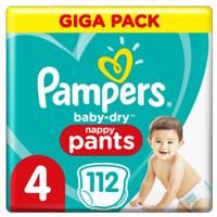 Pampers Baby Dry Pants 4 Maxi 108 luiers 9 - 15 kg Giga Pack 