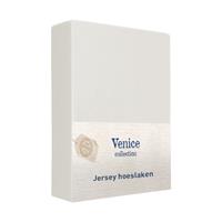 Venice Jersey Hoeslaken Ecru 80/90 x 200 cm
