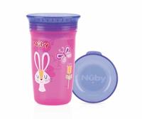 Nuby drinkbeker 360° Wonder cup 300 ml konijn
