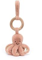 Jellycat Odell Octopus Wooden Ring Toy - 21cm
