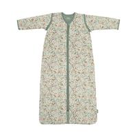 Jollein Babyschlafsack mit abnehmbaren Ärmeln, 70 cm, Bloom grün/beige
