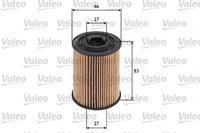 VALEO Ölfilter OPEL,CHEVROLET,VAUXHALL 586569 93743595,93745425,4803490 Motorölfilter,Filter für Öl 4807966,4817460,93743595,93745425,96808900