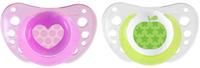 Chicco Physio Luftsilikonschnuller 2 PCS Pink Green 6-16m