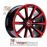 Rh Alurad GT COLOR POL RED 5X130 ET47 HB71.5 ALLOYWHEEL 11.5X21