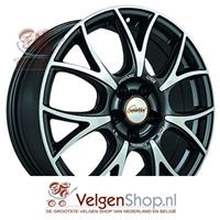 Ronal R59 Jetblack frontkopiert 7.5x18 5x108 ET50