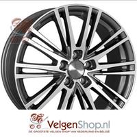 WHEELWORLD WH18 Antraciet gepolijst