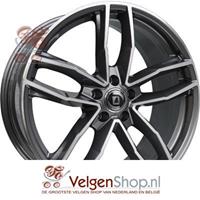 Diewe Wheels Alito Platin Machined (Anthracite Polished) 19 inch