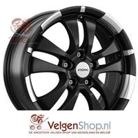 Ronal R59 Jetblack matt hornkopiert 6x15 4x100 ET45