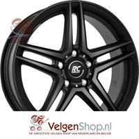 RC Design Rcd17 Satin black matt 7.5x17 5x112 ET40