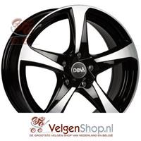 DBV 5SP 001 Gloss Black Front Polished 15 inch