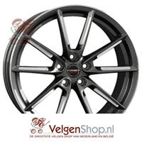 Borbet Lx Graphite spoke rim polished 8x19 5x112 ET49