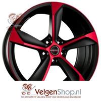 Borbet S Black red matt 8.5x19 5x112 ET45