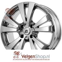 RC Design Omega Chrome silver 7.5x17 4x100 ET35