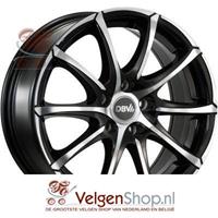 DBV Tropez Black glossy front polished 6.5Jx16 5x112 ET40