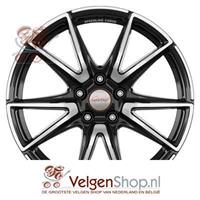 Speedline Sl6 vettore Jetblack frontkopiert 8.5x19 5x112 ET21