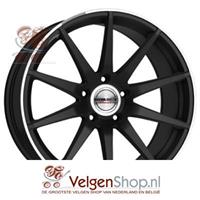 Borbet GTX Matt Black Polished Rim 20 inch