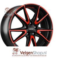 Speedline Sl6 vettore mcr Jetblack matt red spoke 8.5x19 5x112 ET50