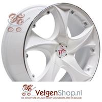 Keskin Kt9 White lip polished 9x20 5x130 ET50