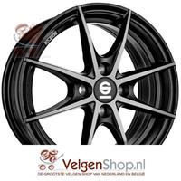 Aluminium velg sparco trofeo 4 6.5x16 4x100 et42 matzwart