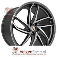 Eta Beta Heron Matt Anthracite Full Polished 20 inch