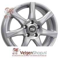 Msw 77 SILV 4X100 ET35 HBPSRING ALLOYWHEEL 5X14