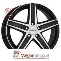 Dezent Tg Black front polished 7.5x18 5x112 ET38