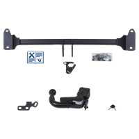 GDW Anhängerkupplung abnehmbar inkl. E-Satz 13polig spezifisch + Adapter - BMW X1