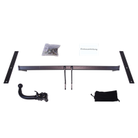 AUTO-HAK Anhängerkupplung abnehmbar Kugelstange von hinten gesteckt - SKODA SUPERB II