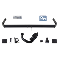 Brink Anhängerkupplung abnehmbar inkl. E-Satz 13polig spezifisch + Adapter - SEAT TOLEDO IV