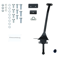 GDW Anhängerkupplung starr inkl. E-Satz 13polig universal + Adapter - TOYOTA CELICA Coupe