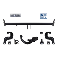 Brink Anhängerkupplung abnehmbar inkl. E-Satz 13polig spezifisch + Adapter - CITROËN C4 CACTUS