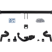 Brink Anhängerkupplung abnehmbar inkl. E-Satz 13polig spezifisch + Adapter - CITROËN C4 CACTUS