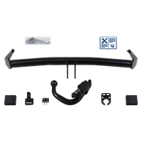 Brink Anhängerkupplung abnehmbar inkl. E-Satz 13polig spezifisch + Adapter - SKODA OCTAVIA III
