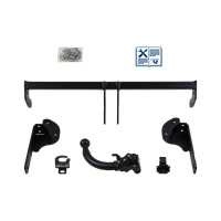 AUTO-HAK Anhängerkupplung abnehmbar inkl. E-Satz 13polig spezifisch + Adapter - CITROËN DS4