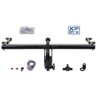 Westfalia Anhängerkupplung abnehmbar inkl. E-Satz 13polig spezifisch + Adapter - AUDI A5 Sportback