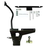 GDW Anhängebock mit 2-Loch-Flanschkugel - PEUGEOT 505 Break