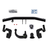 Westfalia Anhängerkupplung abnehmbar inkl. E-Satz 13polig spezifisch + Adapter - CITROËN C4 CACTUS