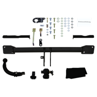 AUTO-HAK Anhängerkupplung abnehmbar inkl. E-Satz 13polig spezifisch + Adapter - FIAT GRANDE PUNTO Van