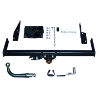 GDW Anhängerkupplung abnehmbar inkl. E-Satz 13polig universal + Adapter - FORD USA MUSTANG Coupe