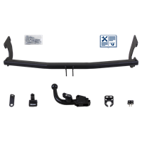 Brink Anhängerkupplung abnehmbar inkl. E-Satz 13polig spezifisch + Adapter - HYUNDAI i20